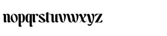 Fitriyah Font LOWERCASE