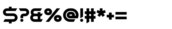 Fitter St Black Font OTHER CHARS