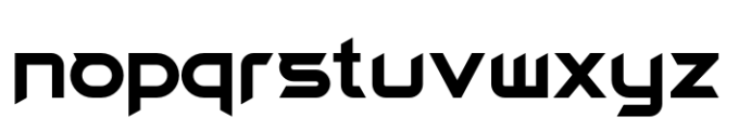 Fitter St Black Font LOWERCASE