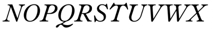 Fitzronald Italic Font UPPERCASE