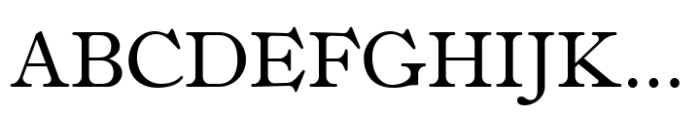 Fitzronald Regular Font UPPERCASE