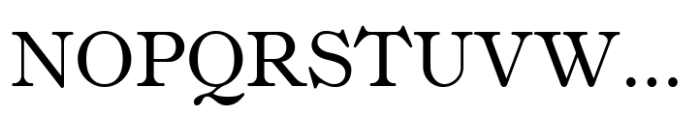 Fitzronald Regular Font UPPERCASE