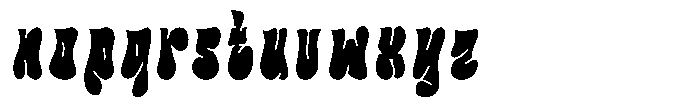 Fiuzz Regular Font LOWERCASE