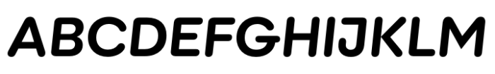 Fixga Bold Italic Font UPPERCASE