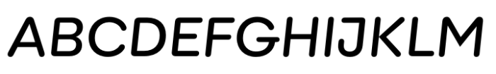 Fixga Italic Font UPPERCASE