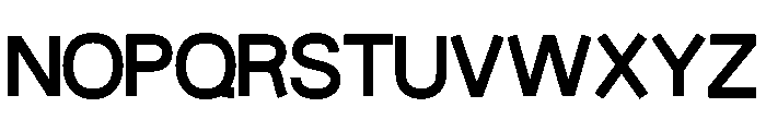 Fiction Bold Font UPPERCASE