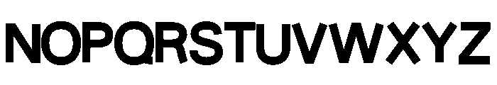 Fiction ExtraBold Font UPPERCASE