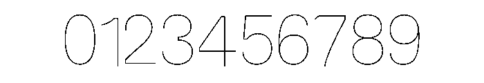 Fiction Hairline Font OTHER CHARS