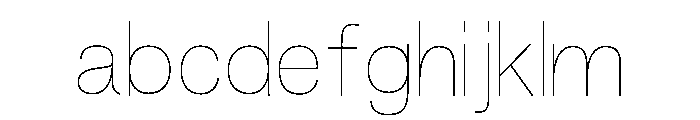 Fiction Hairline FONT