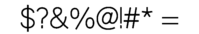 Fiction Light Font OTHER CHARS