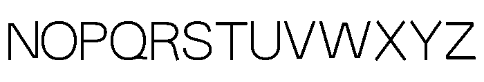 Fiction Light Font UPPERCASE
