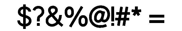 Fiction Medium Font OTHER CHARS