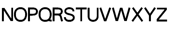 Fiction Medium Font UPPERCASE