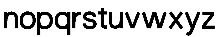 Fiction Medium Font LOWERCASE
