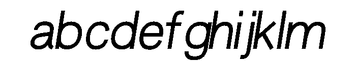Fiction RegularOblique FONT
