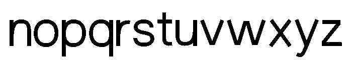 Fiction Regular Font LOWERCASE
