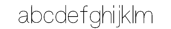 Fiction Thin FONT
