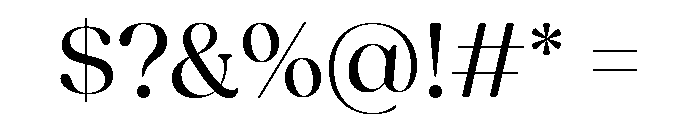 Fields Variable Font OTHER CHARS