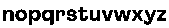 FigGrotesk Bold Font LOWERCASE