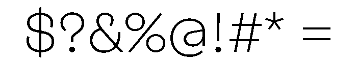 FigGrotesk Light Font OTHER CHARS