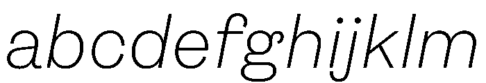 FigGrotesk LightItalic FONT