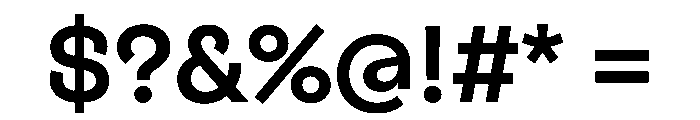 FigGrotesk Semibold Font OTHER CHARS
