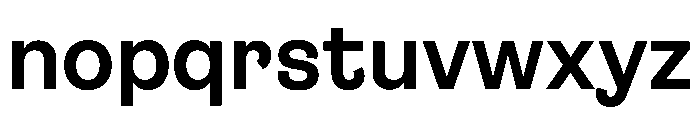 FigGrotesk Semibold Font LOWERCASE
