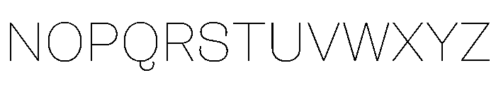 FigGrotesk Thin Font UPPERCASE