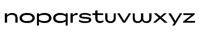 Figiel Bold Instance Font LOWERCASE
