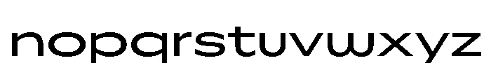 Figiel Bold Font LOWERCASE