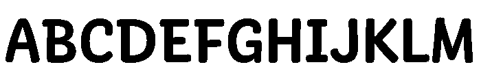 FinlaySans Bold Font UPPERCASE