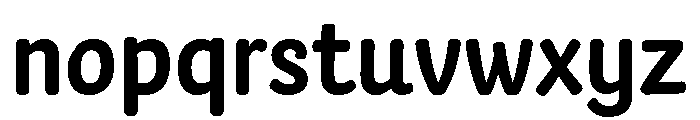 FinlaySans Bold Font LOWERCASE
