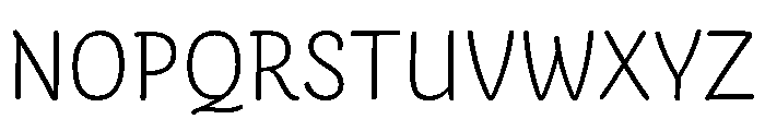 FinlaySans Light Font UPPERCASE