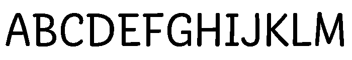 FinlaySans Regular Font UPPERCASE