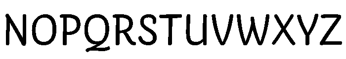 FinlaySans Regular Font UPPERCASE