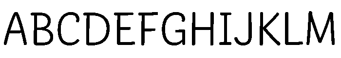 FinlaySans SemiLight Font UPPERCASE