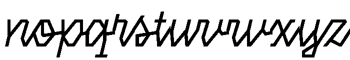 Fita Regular Font LOWERCASE