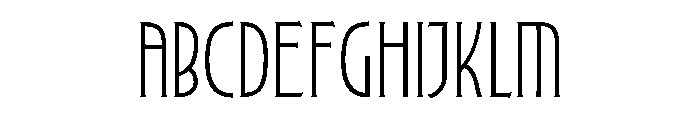 FitzroyDisplay Light Font UPPERCASE