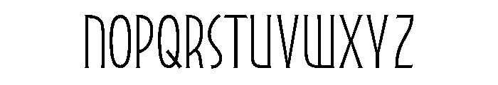 FitzroyDisplay Light Font UPPERCASE