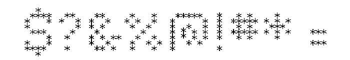 FIG Serif Font OTHER CHARS