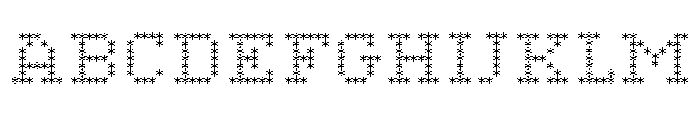 FIG Serif Font UPPERCASE