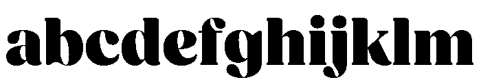 Fields Display Black FONT