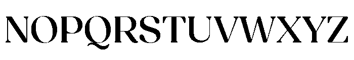 Fields Display Medium Font UPPERCASE