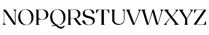 Fields Display Regular Font UPPERCASE