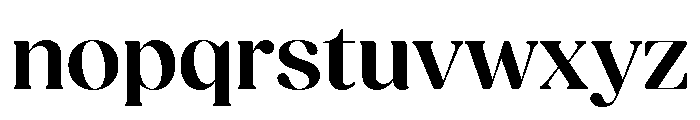 Fields Display Semi Bold Font LOWERCASE