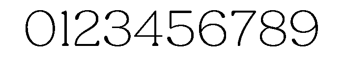 Fields Extra Light Font OTHER CHARS