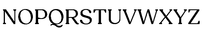 Fields Regular Font UPPERCASE