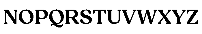 Fields Semi Bold Font UPPERCASE