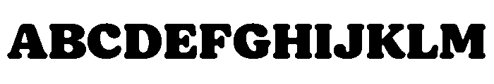 Fields Ultra Font UPPERCASE