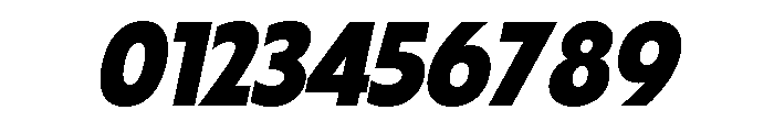 Fifties Bold Italic Font OTHER CHARS